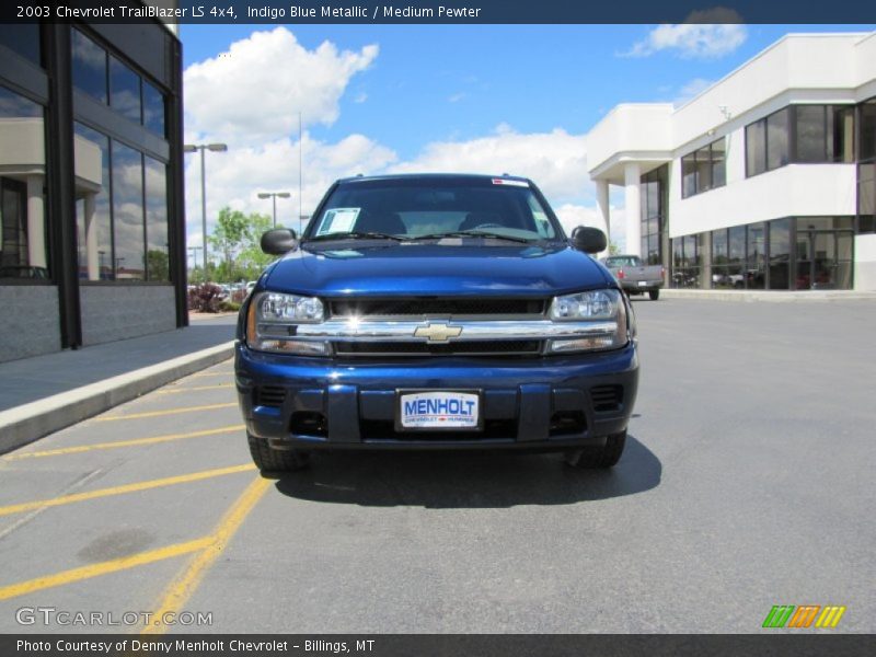 Indigo Blue Metallic / Medium Pewter 2003 Chevrolet TrailBlazer LS 4x4