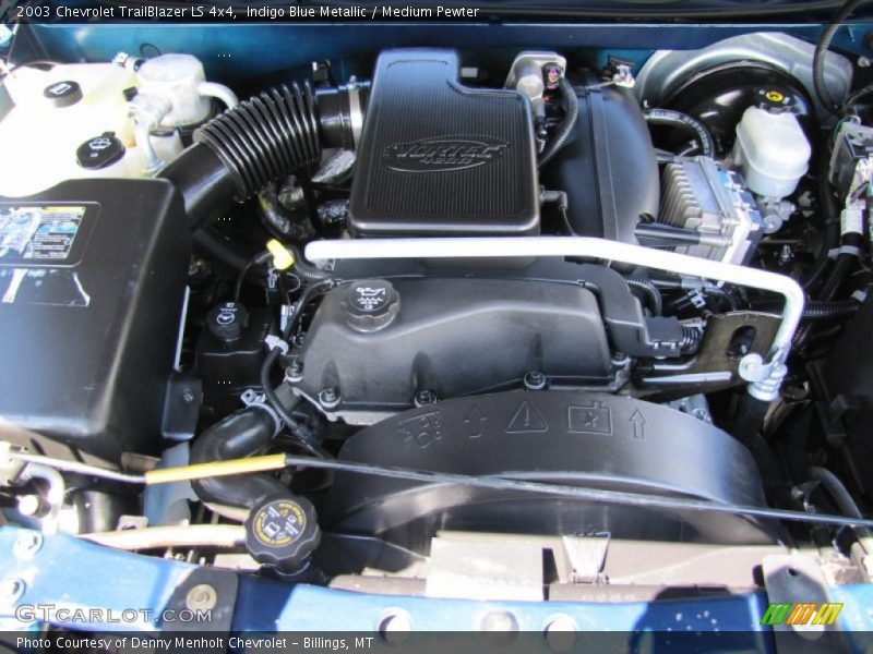 Indigo Blue Metallic / Medium Pewter 2003 Chevrolet TrailBlazer LS 4x4