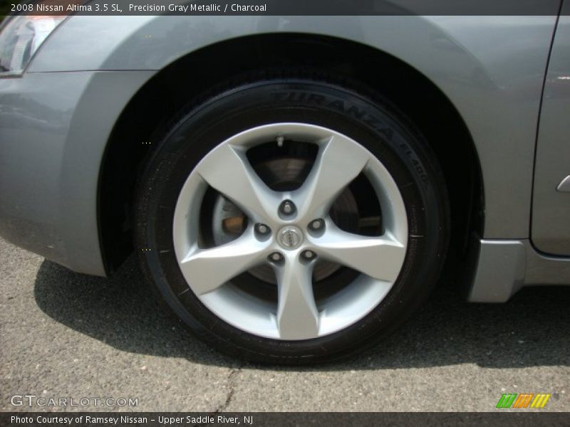 Precision Gray Metallic / Charcoal 2008 Nissan Altima 3.5 SL
