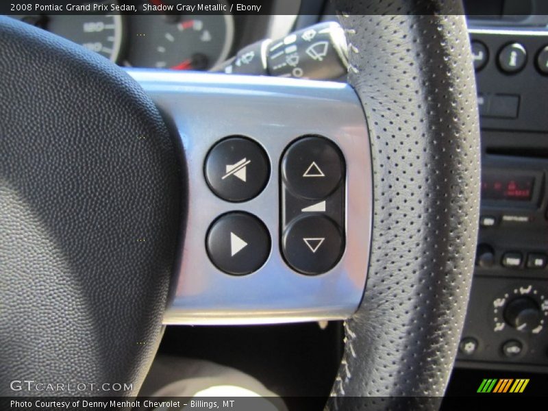 Shadow Gray Metallic / Ebony 2008 Pontiac Grand Prix Sedan
