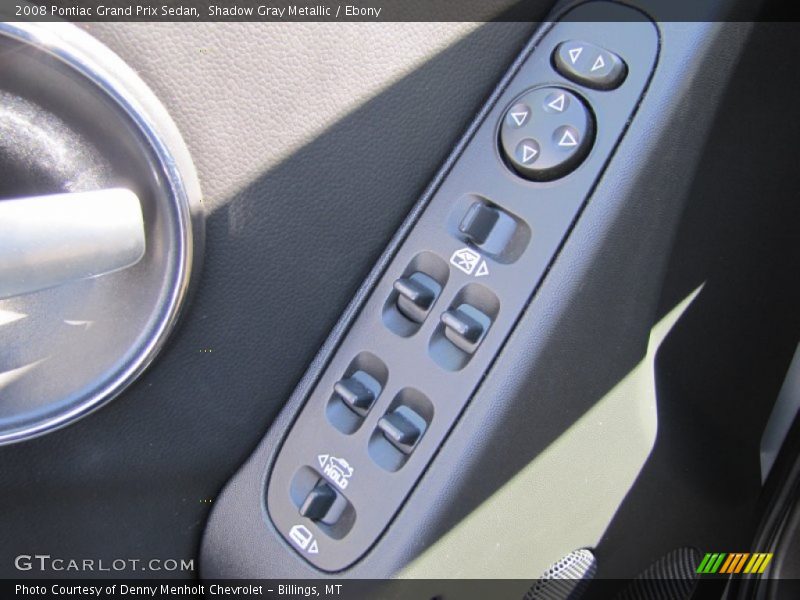 Shadow Gray Metallic / Ebony 2008 Pontiac Grand Prix Sedan
