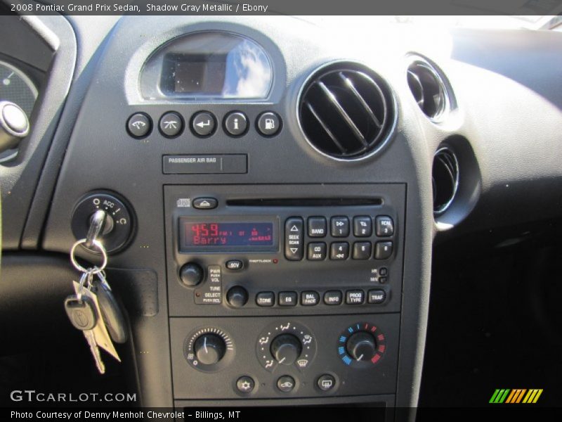 Shadow Gray Metallic / Ebony 2008 Pontiac Grand Prix Sedan