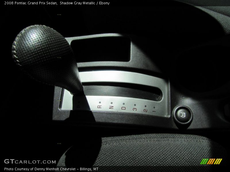 Shadow Gray Metallic / Ebony 2008 Pontiac Grand Prix Sedan