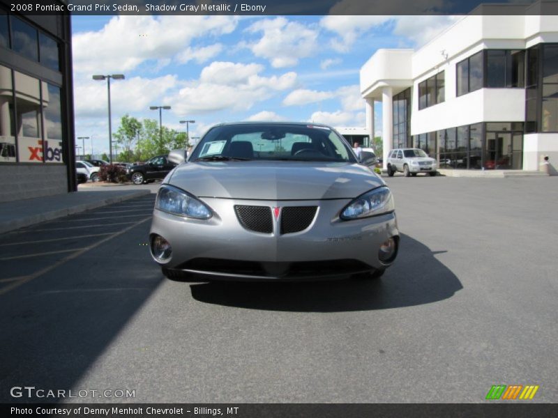 Shadow Gray Metallic / Ebony 2008 Pontiac Grand Prix Sedan