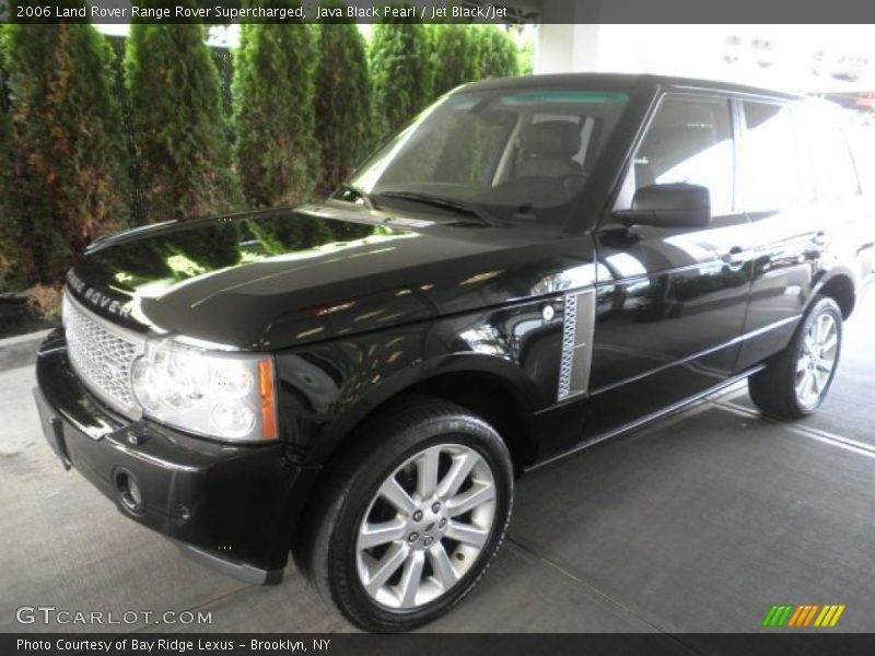 Java Black Pearl / Jet Black/Jet 2006 Land Rover Range Rover Supercharged