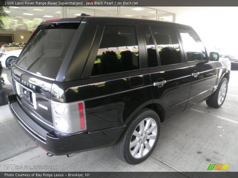 Java Black Pearl / Jet Black/Jet 2006 Land Rover Range Rover Supercharged