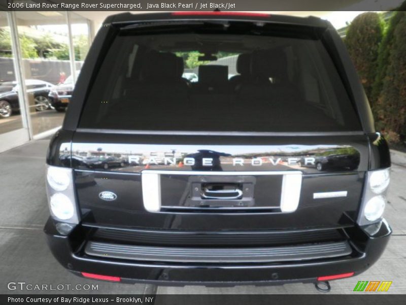 Java Black Pearl / Jet Black/Jet 2006 Land Rover Range Rover Supercharged