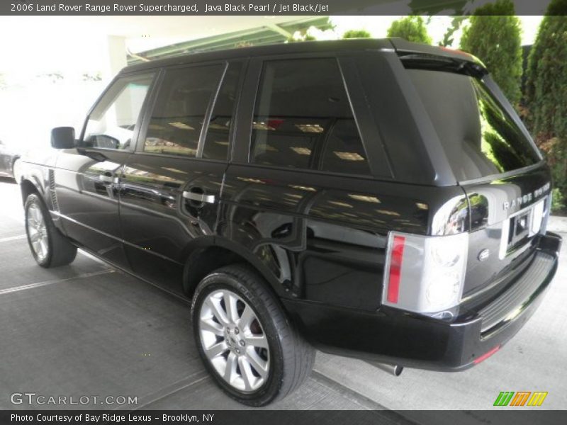 Java Black Pearl / Jet Black/Jet 2006 Land Rover Range Rover Supercharged