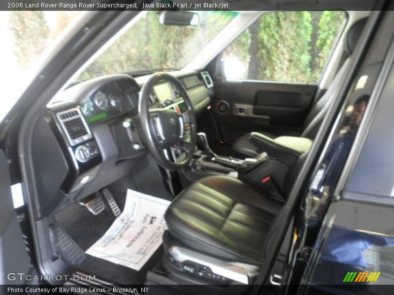 Java Black Pearl / Jet Black/Jet 2006 Land Rover Range Rover Supercharged