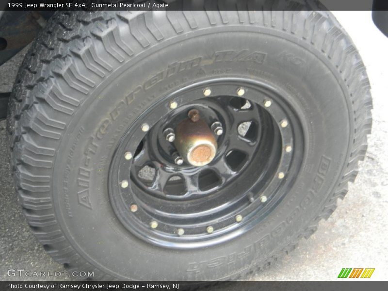 Gunmetal Pearlcoat / Agate 1999 Jeep Wrangler SE 4x4