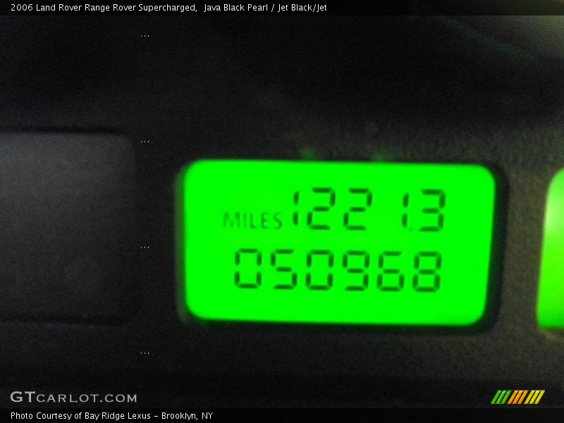 Java Black Pearl / Jet Black/Jet 2006 Land Rover Range Rover Supercharged