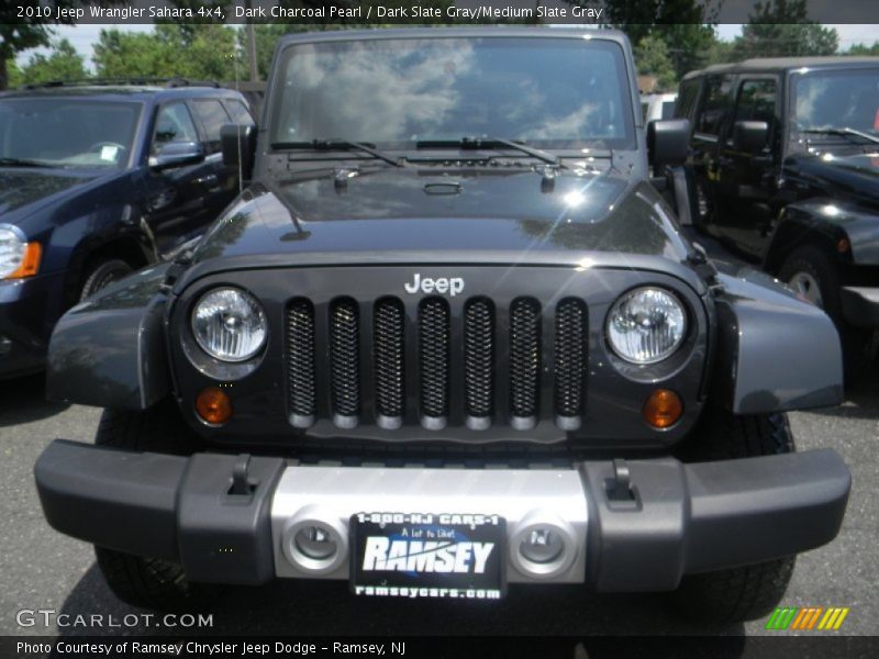 Dark Charcoal Pearl / Dark Slate Gray/Medium Slate Gray 2010 Jeep Wrangler Sahara 4x4