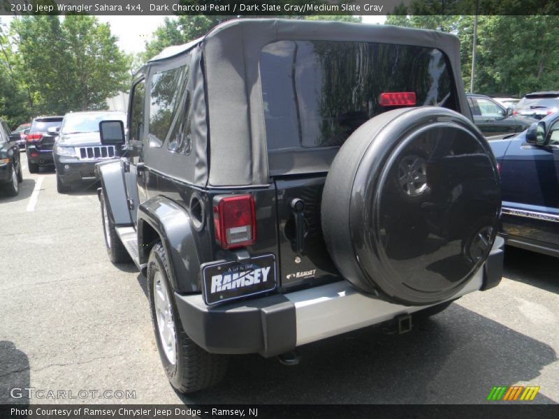 Dark Charcoal Pearl / Dark Slate Gray/Medium Slate Gray 2010 Jeep Wrangler Sahara 4x4