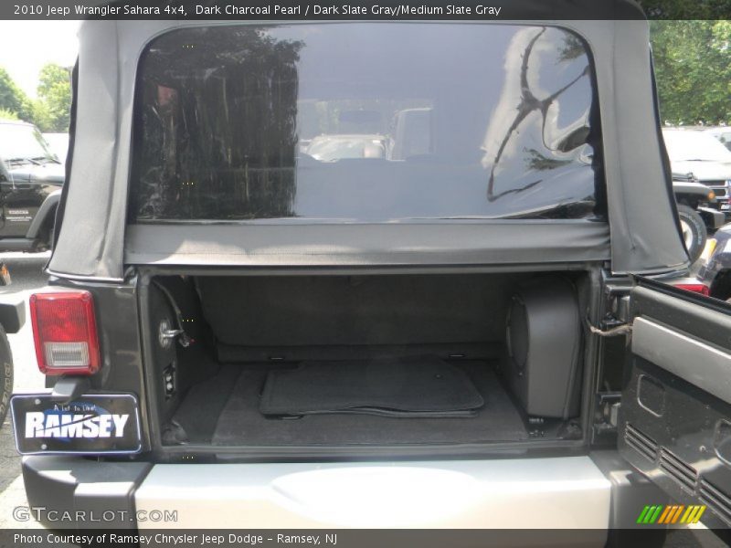 Dark Charcoal Pearl / Dark Slate Gray/Medium Slate Gray 2010 Jeep Wrangler Sahara 4x4
