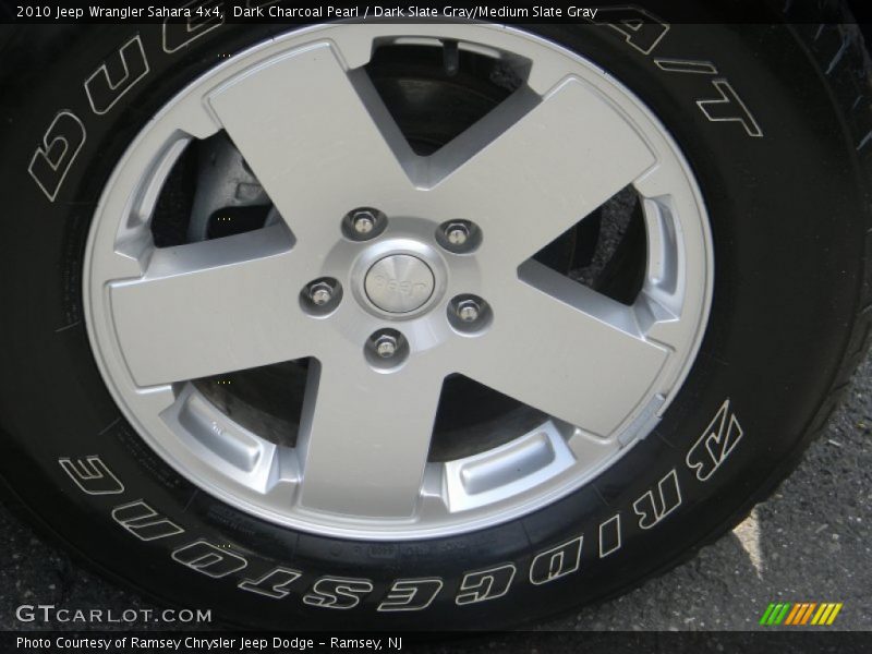 Dark Charcoal Pearl / Dark Slate Gray/Medium Slate Gray 2010 Jeep Wrangler Sahara 4x4
