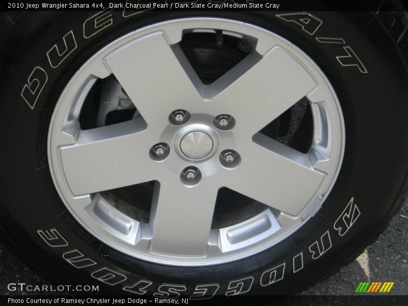 Dark Charcoal Pearl / Dark Slate Gray/Medium Slate Gray 2010 Jeep Wrangler Sahara 4x4