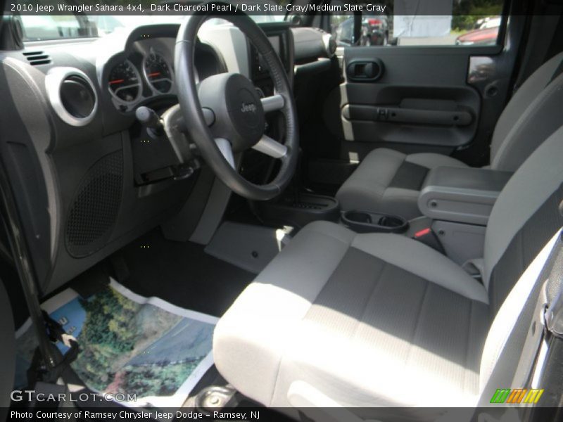Dark Charcoal Pearl / Dark Slate Gray/Medium Slate Gray 2010 Jeep Wrangler Sahara 4x4