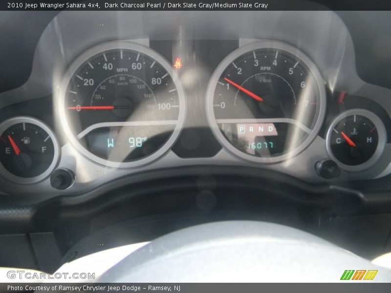 Dark Charcoal Pearl / Dark Slate Gray/Medium Slate Gray 2010 Jeep Wrangler Sahara 4x4