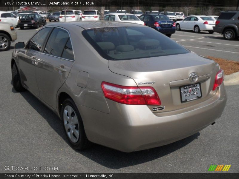 Desert Sand Mica / Bisque 2007 Toyota Camry CE