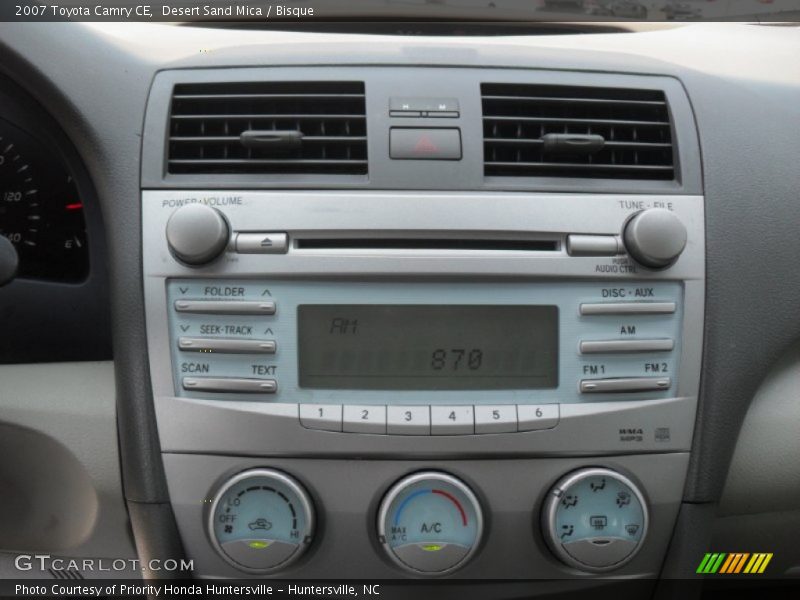 Desert Sand Mica / Bisque 2007 Toyota Camry CE