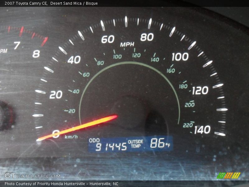 Desert Sand Mica / Bisque 2007 Toyota Camry CE