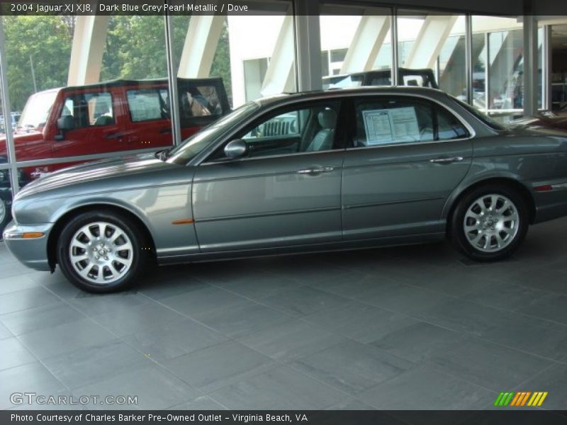 Dark Blue Grey Pearl Metallic / Dove 2004 Jaguar XJ XJ8