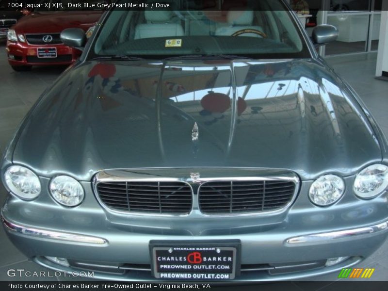 Dark Blue Grey Pearl Metallic / Dove 2004 Jaguar XJ XJ8