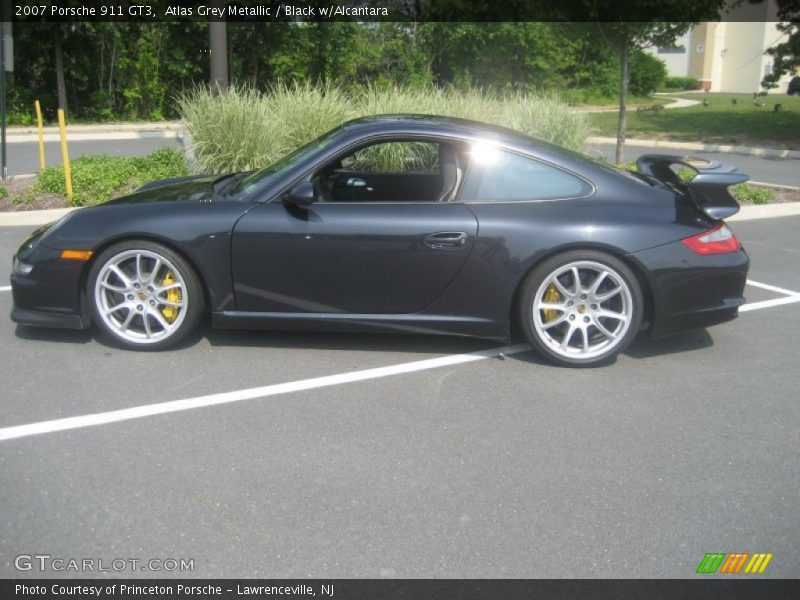Atlas Grey Metallic / Black w/Alcantara 2007 Porsche 911 GT3