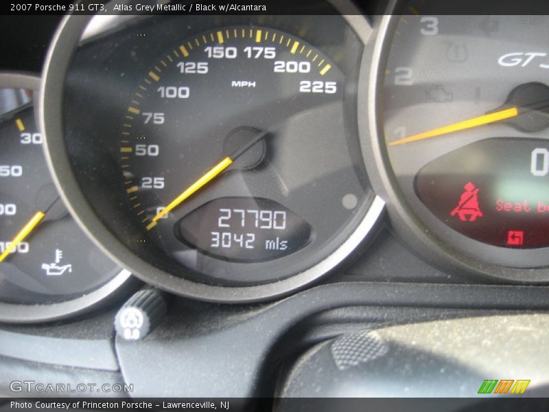 Atlas Grey Metallic / Black w/Alcantara 2007 Porsche 911 GT3