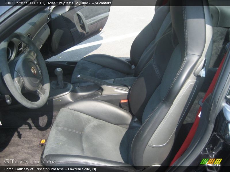 Atlas Grey Metallic / Black w/Alcantara 2007 Porsche 911 GT3