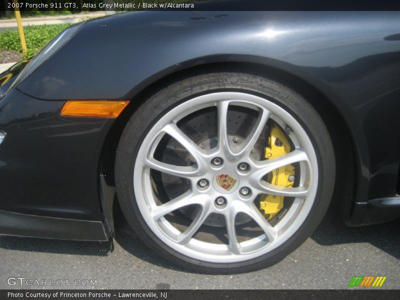 Atlas Grey Metallic / Black w/Alcantara 2007 Porsche 911 GT3