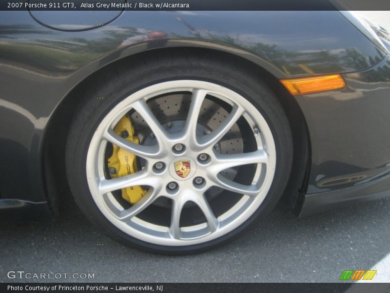 Atlas Grey Metallic / Black w/Alcantara 2007 Porsche 911 GT3