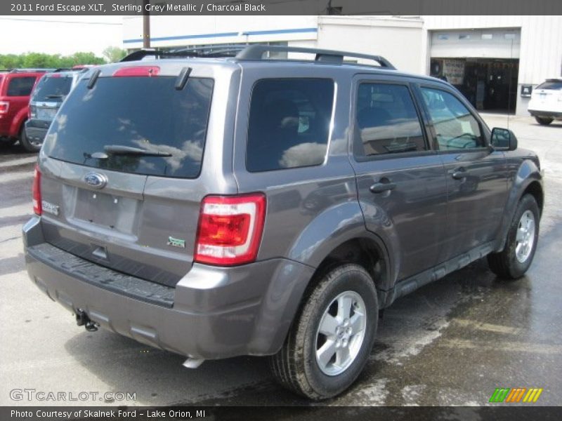 Sterling Grey Metallic / Charcoal Black 2011 Ford Escape XLT