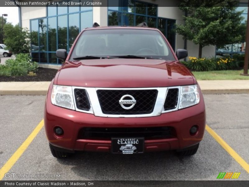 Red Brawn / Graphite 2008 Nissan Pathfinder S 4x4