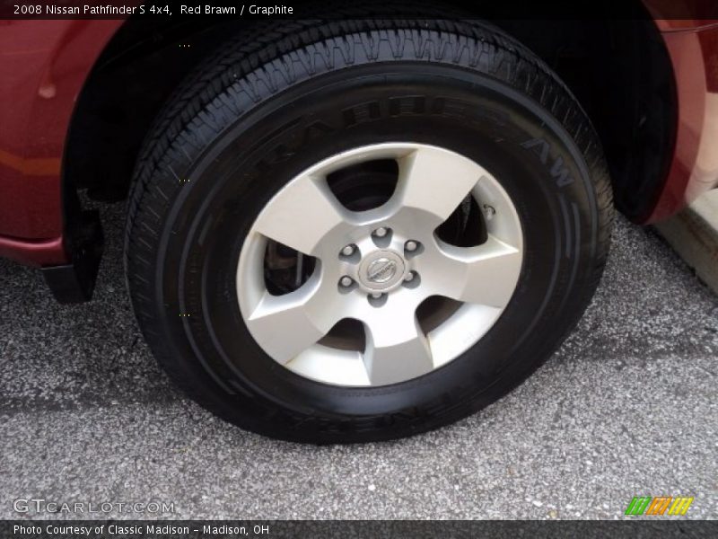Red Brawn / Graphite 2008 Nissan Pathfinder S 4x4