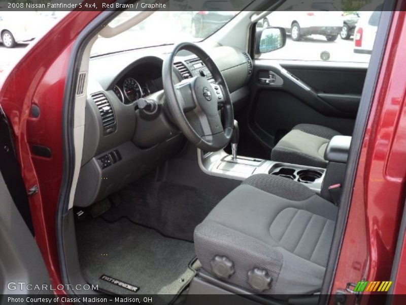 Red Brawn / Graphite 2008 Nissan Pathfinder S 4x4