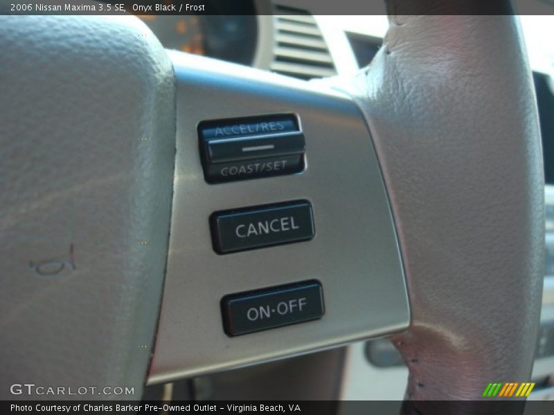 Onyx Black / Frost 2006 Nissan Maxima 3.5 SE