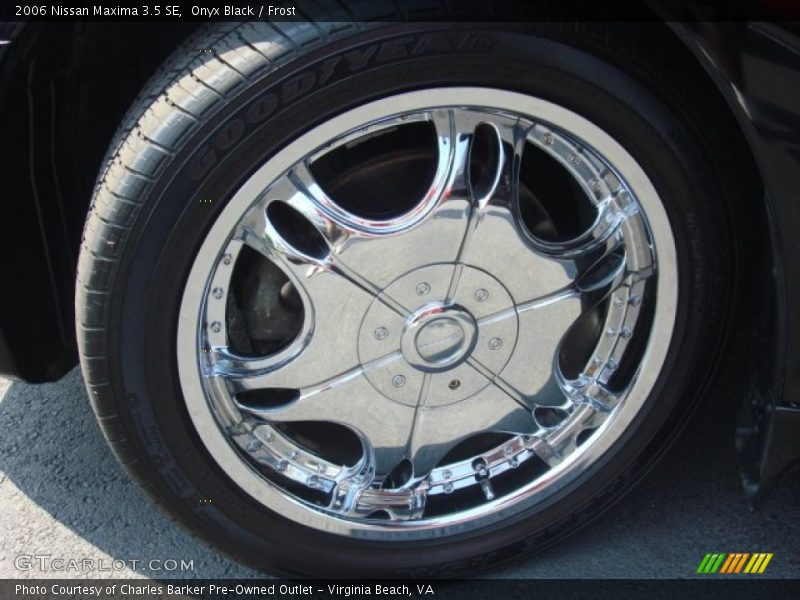 Onyx Black / Frost 2006 Nissan Maxima 3.5 SE