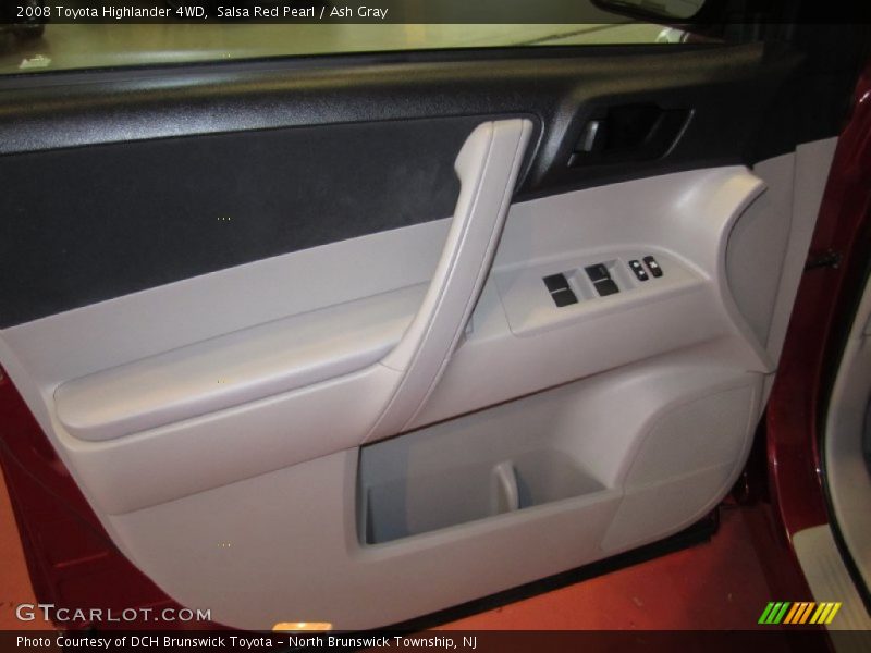 Salsa Red Pearl / Ash Gray 2008 Toyota Highlander 4WD