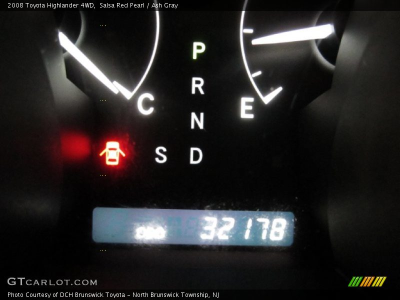 Salsa Red Pearl / Ash Gray 2008 Toyota Highlander 4WD