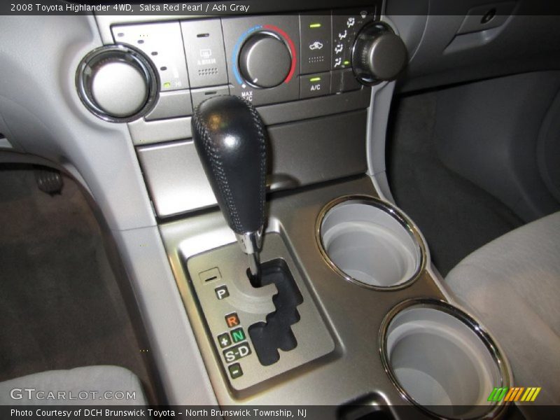 Salsa Red Pearl / Ash Gray 2008 Toyota Highlander 4WD