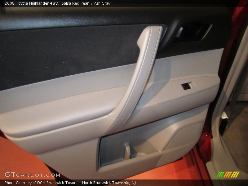 Salsa Red Pearl / Ash Gray 2008 Toyota Highlander 4WD