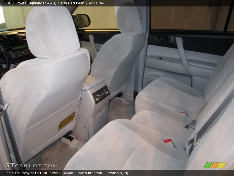 Salsa Red Pearl / Ash Gray 2008 Toyota Highlander 4WD
