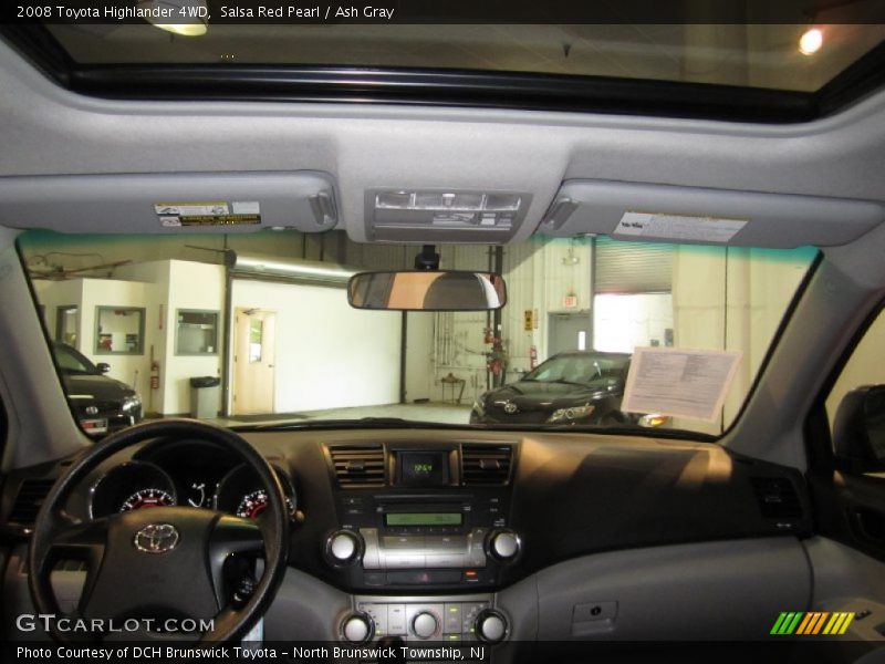 Salsa Red Pearl / Ash Gray 2008 Toyota Highlander 4WD