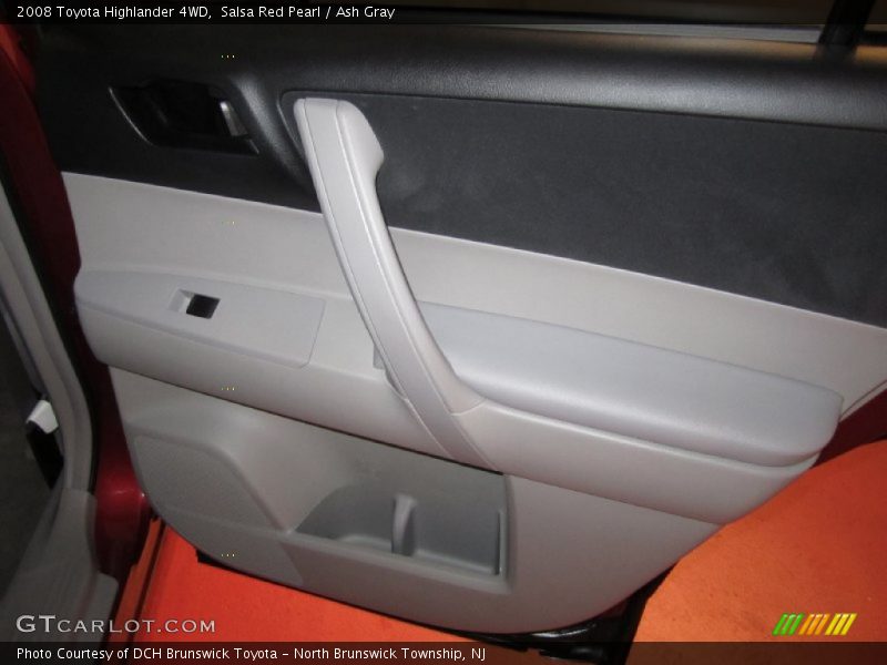 Salsa Red Pearl / Ash Gray 2008 Toyota Highlander 4WD