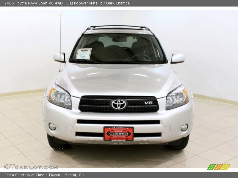Classic Silver Metallic / Dark Charcoal 2006 Toyota RAV4 Sport V6 4WD