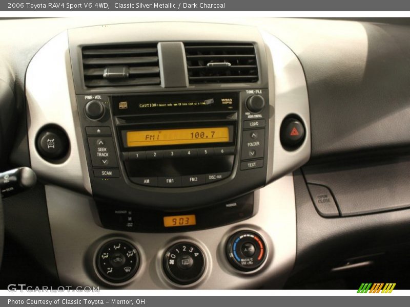 Controls of 2006 RAV4 Sport V6 4WD