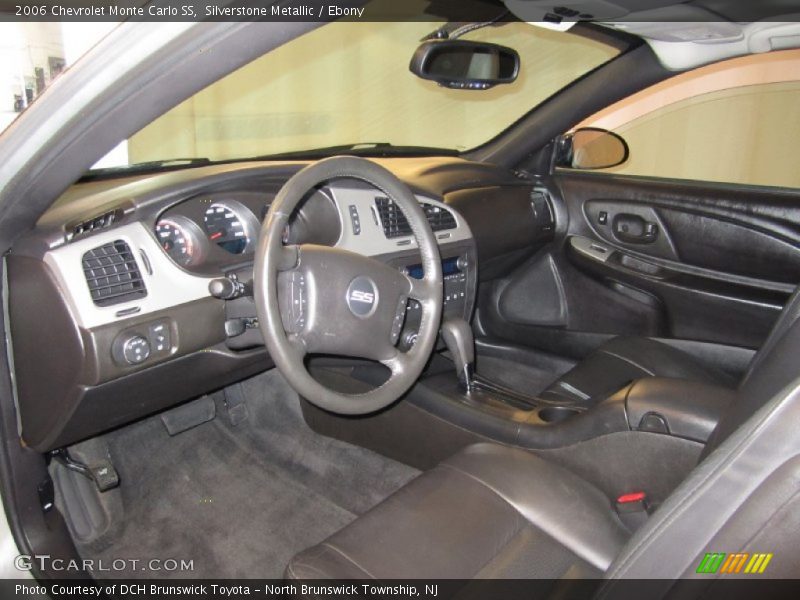  2006 Monte Carlo SS Ebony Interior