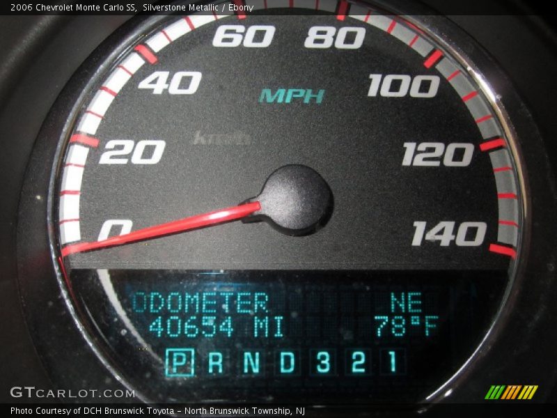 Silverstone Metallic / Ebony 2006 Chevrolet Monte Carlo SS