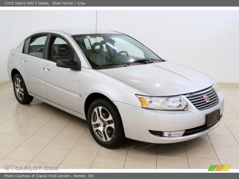 Silver Nickel / Gray 2005 Saturn ION 3 Sedan